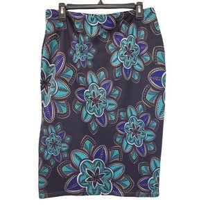 Maccine Open Floral Paisley Print Style Pointe Skirt